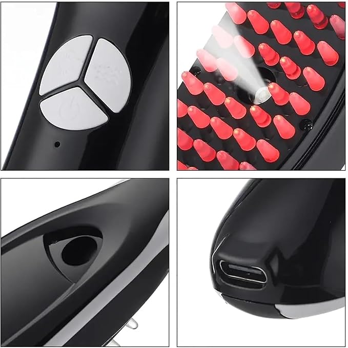 مشط شعر ثلاثي الأبعاد 3