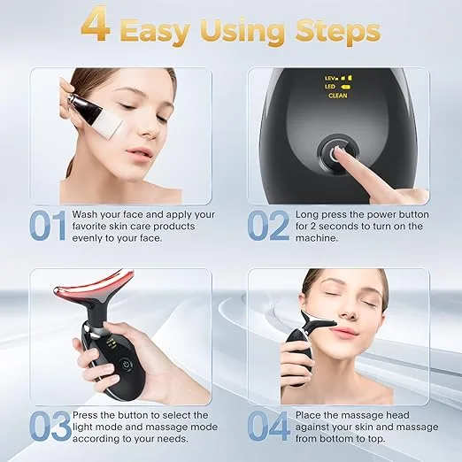 جهاز تدليك الوجه الكهربائي(هايفو 7 الوان ) Intense Pulsed Light 5