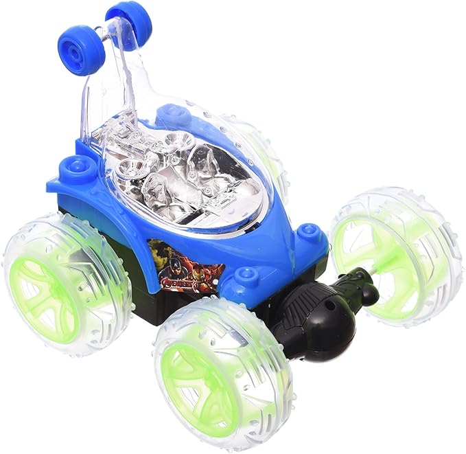 سيارة دوارة 360 درجة بجهاز تحكم عن بعد عالية الجودة مع شخصيات للأطفال 4