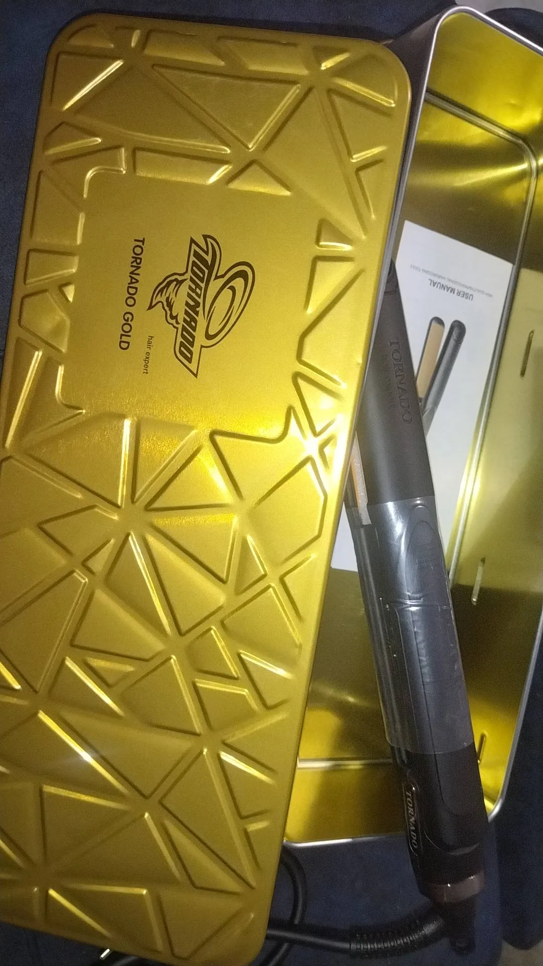 مكواة شعر Tornado Gold 4